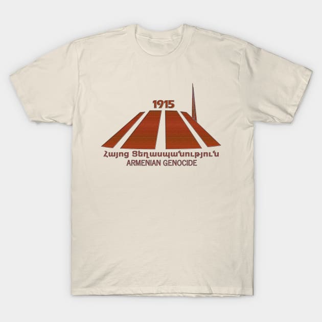 Armenian Genocide memorial T-Shirt by doniainart